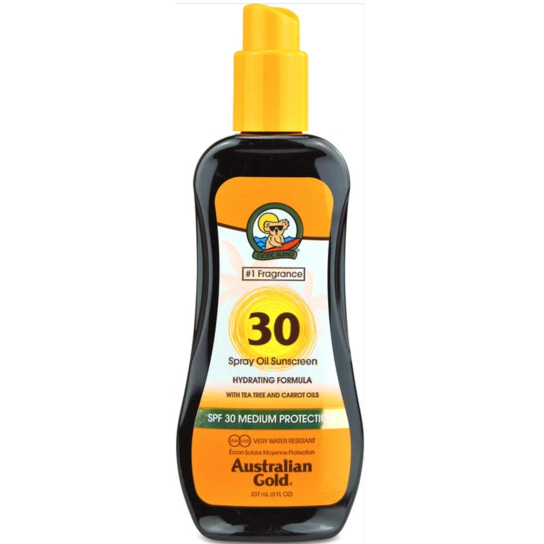 SPF 30 Spray Carrot Oil