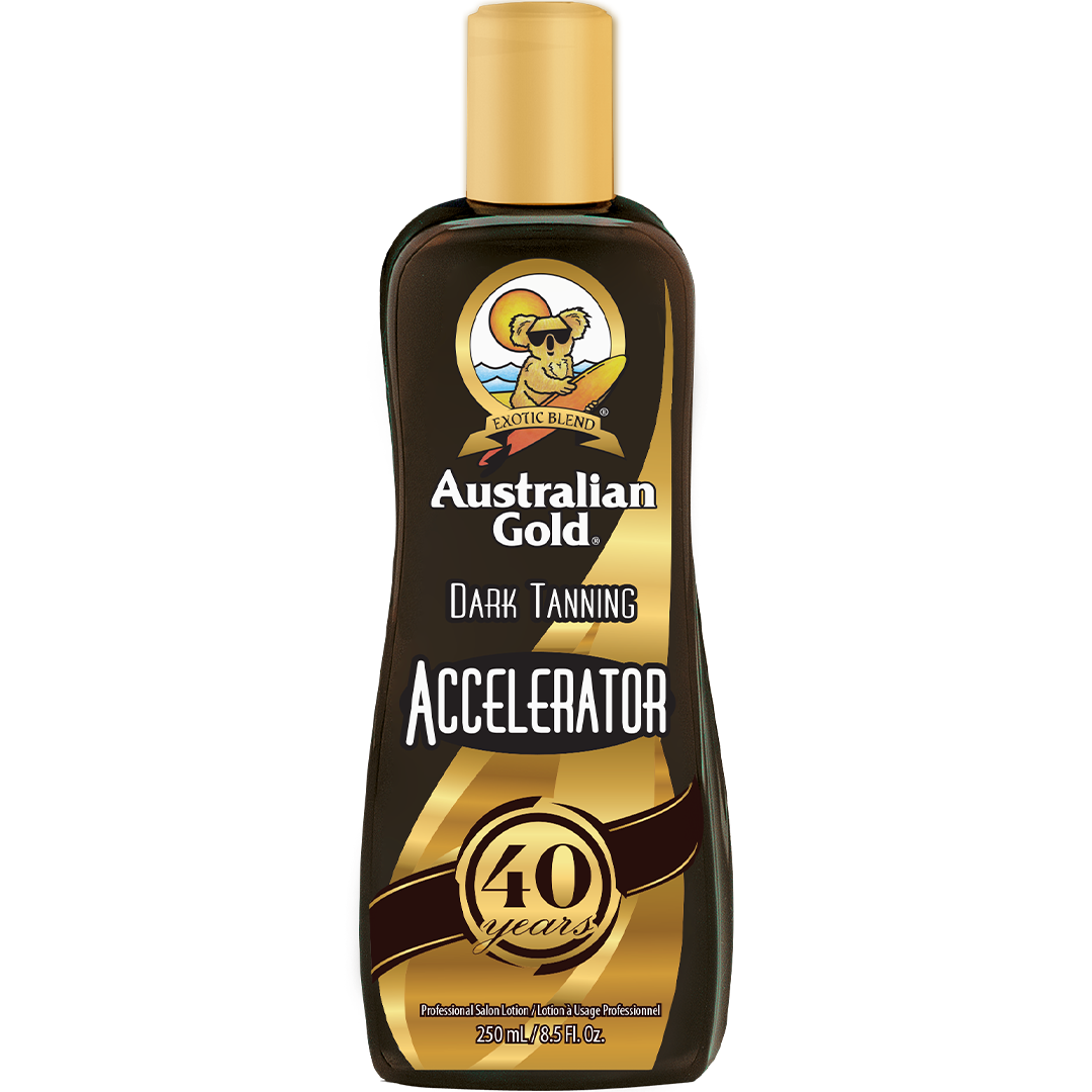 Australian Gold's Accelerator 40th edition - #1 Tanning Lotion ...