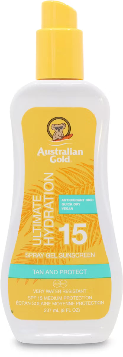 SPF 15 Spray Gel