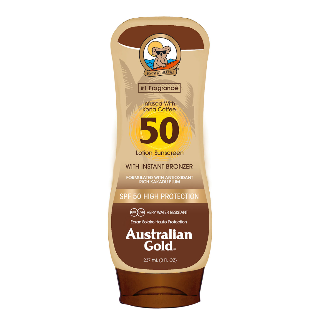 SPF 50 Lotion with Bronzer
