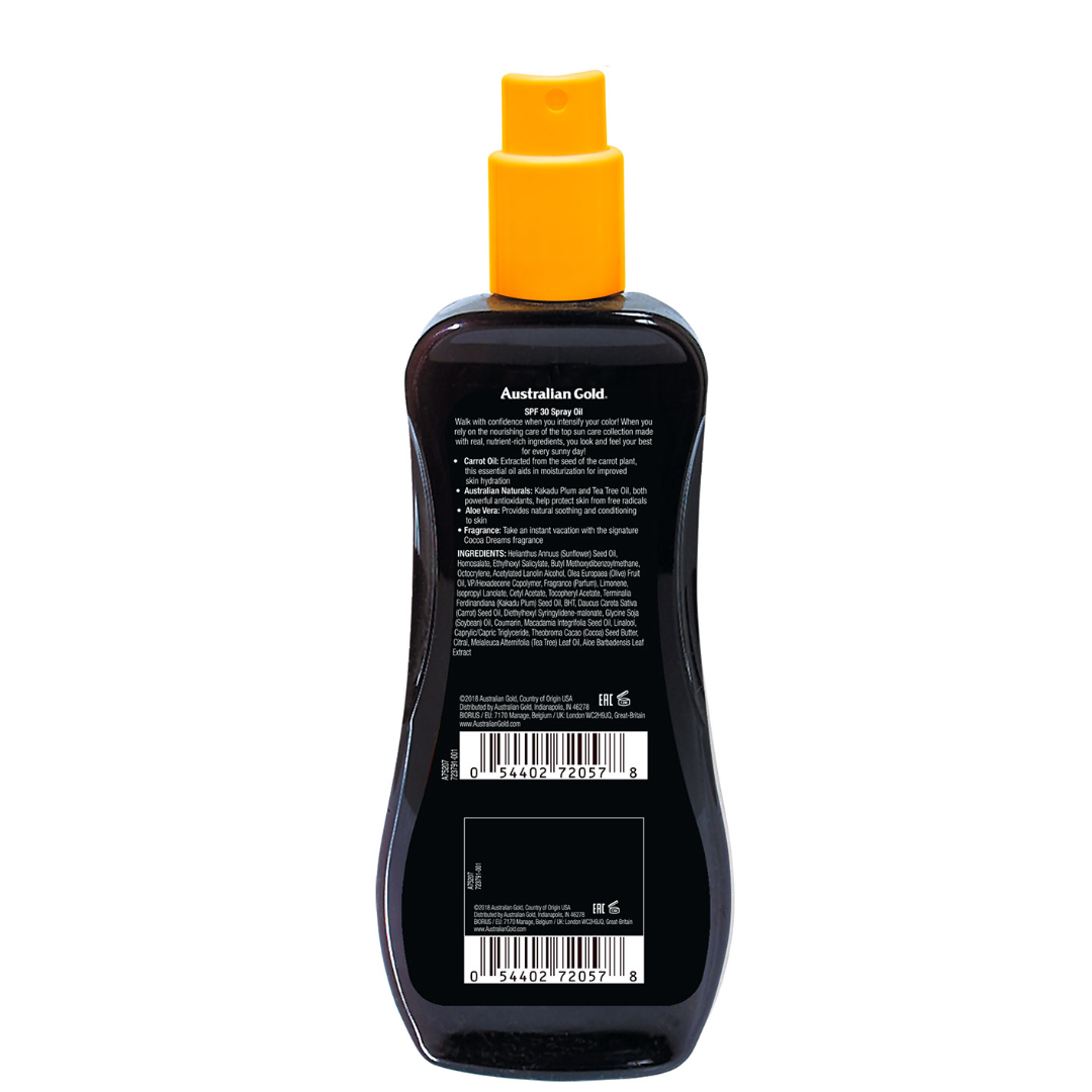 SPF 30 Spray Carrot Oil