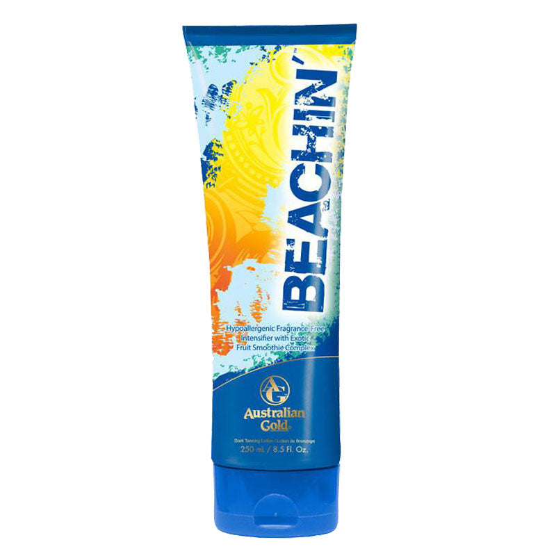 Australian Gold Beachin hypoallergenic tanning lotion intensifier accelerator